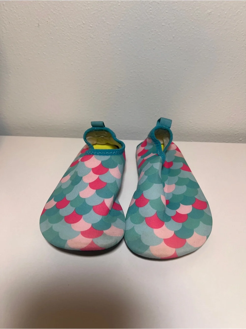 Kids Water Shoes - Teal Pink Pattern